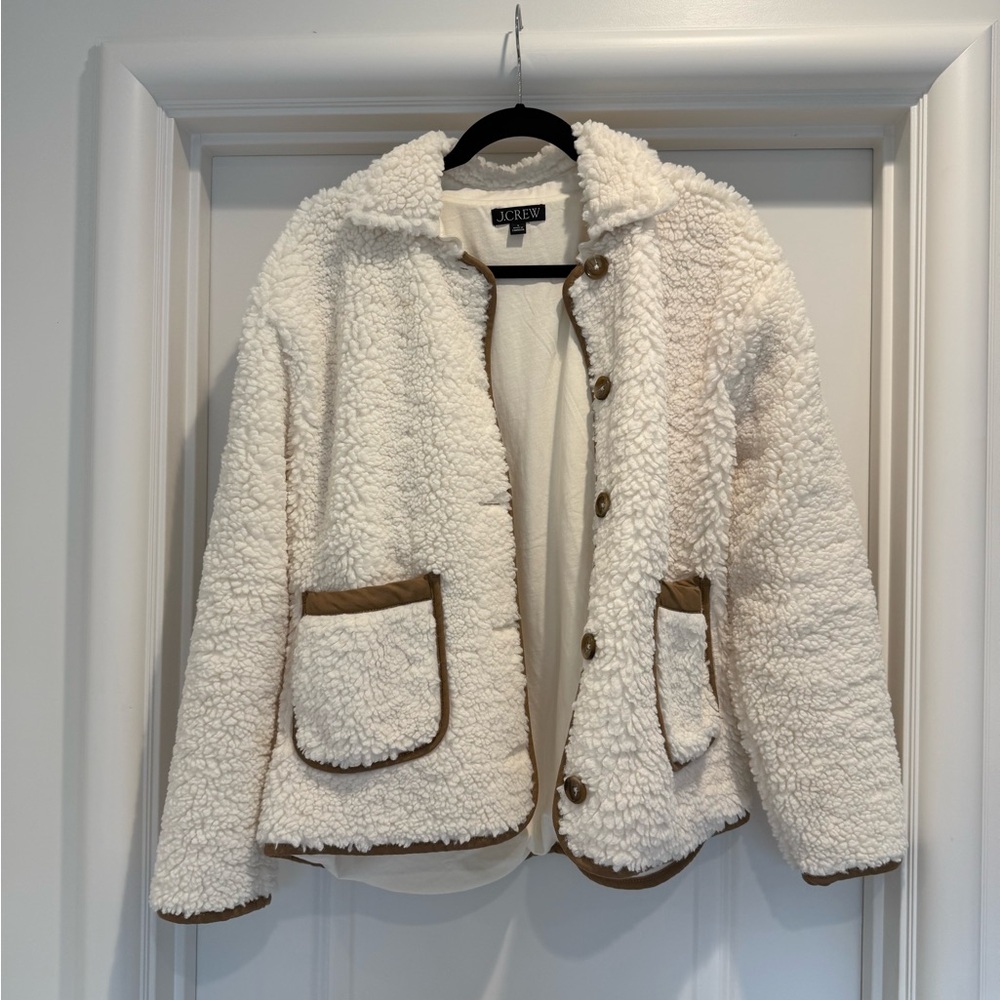 J. Crew Sherpa jacket